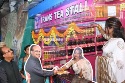 guwahati railway station welcomes first transgender tea stall