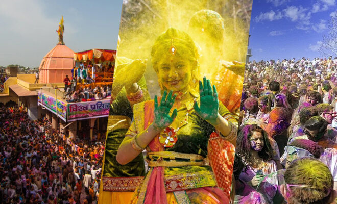 how holi is celebrated in india 10 best places to celebrate holi
