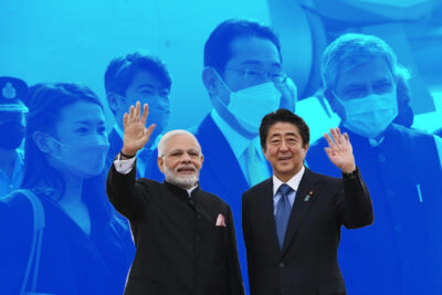 japans pm arrives india may discuss trade and defense