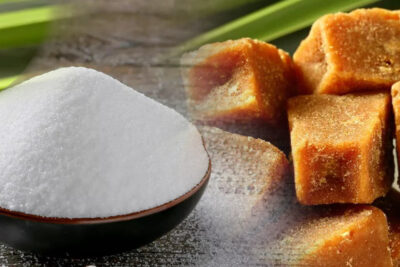 sugar vs jaggery comparison of health and environmental impacts