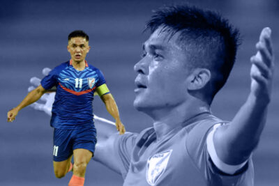 sunil chhetri becomes 5th highest international goal scorer