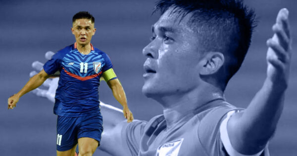 sunil chhetri becomes 5th highest international goal scorer