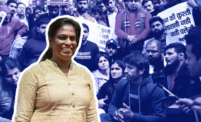 the ioa president pt usha has said that the protesting wrestlers on streets are tarnishing the country’s image and called it an act of indiscipline.
