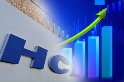 hcl tech shares rises 1 3 after q4 profit reaches to 3983 cr