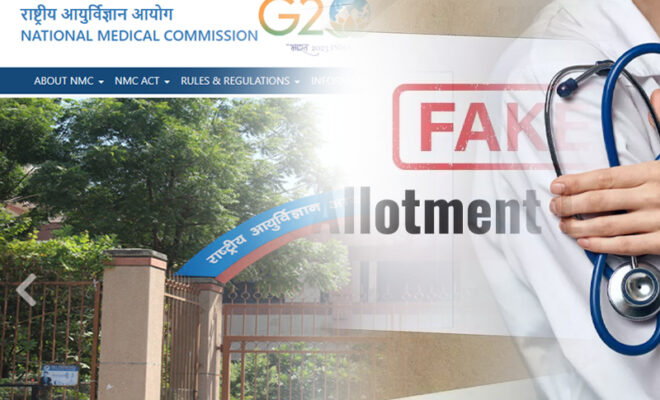 nmc warns medical aspirants about fake mbbs allotment letters