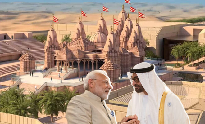 uaes first traditional hindu temple to open in february 2024