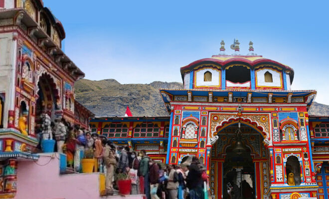 uttarakhands badrinath dham reopens for pilgrims