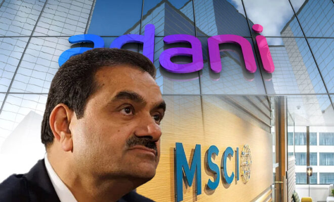 2 adani companies exits from msci global standard index