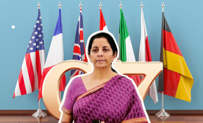 fm nirmala sitharaman on 2 day visit to japan for crucial g7 meeting