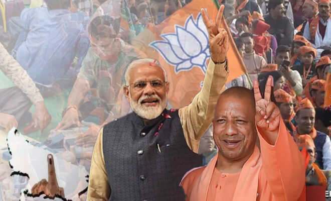 up municipal election results 2023 massive win for bjp, wins all 17 seats