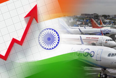 indian aviation industry sees 43 massive growth in domestic airlines