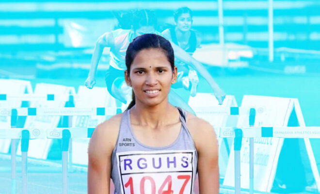 jyothi yarraji shines with gold in womens 100m hurdles