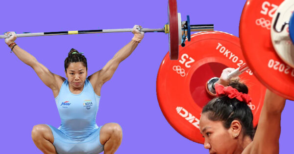 mirabai chanu struggles with hip issue at asian weightlifting championships