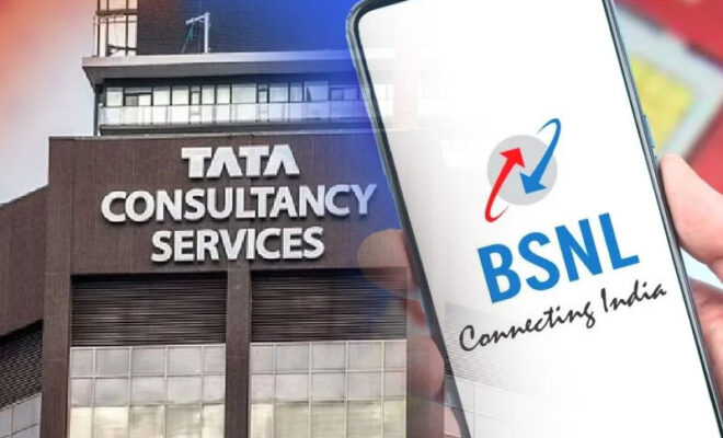 tcs led consortium gets 15000 crore order from bsnl