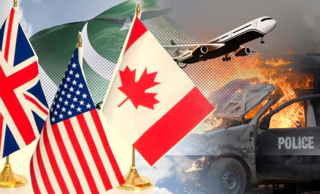 us uk canada warns about terrorism violence kidnapping in pakistan
