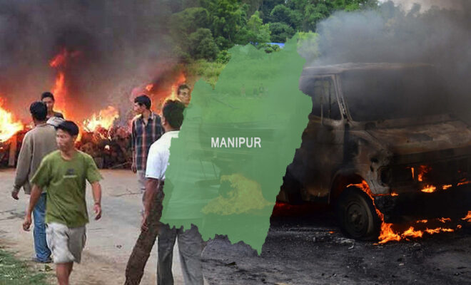 why is manipur burning who is responsible for manipur violence