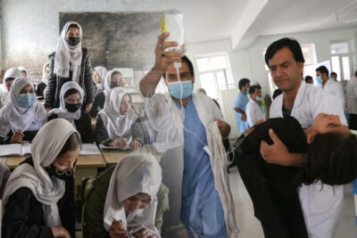 80 schoolgirls girls poisoned at schools in afghanistan hospitalized