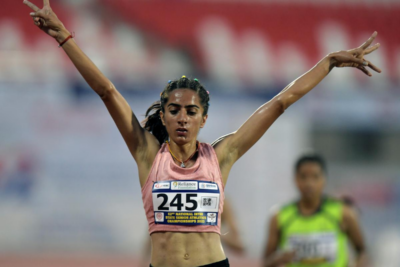 anjali deeksha krishan clinch gold at national inter state athletics cships