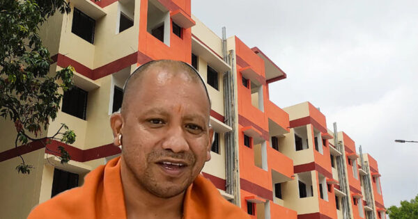 cm yogi aditynath hands over 76 flats to citizens built on mafias lands