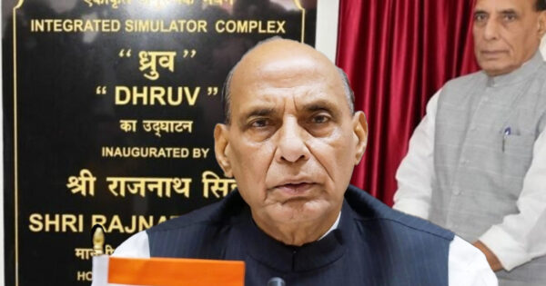 defence minister rajnath singh inaugurates isc dhruv