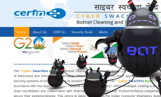 govt launches free bot removal tools on cyber swachhta kendra portal