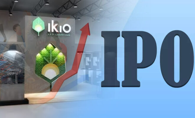 ikio lighting ipo collects 182 crore from anchor investors