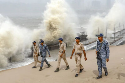 indian navy is on alert for biparjoy cyclone 74000 evacuated