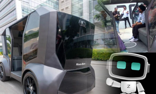 minus zero zpod startup launches indias first self driving car