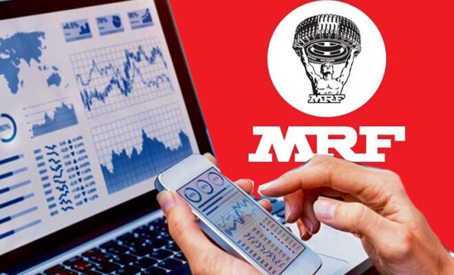 mrf shares hit 1 lakh mark becomes 1st such company in india