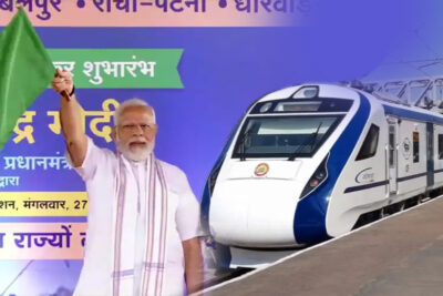 pm modi flags off 5 vande bharat trains in madhya pradesh