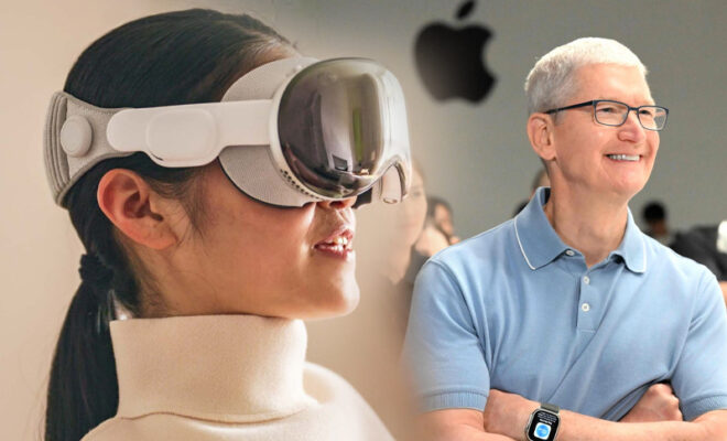 with vision pro headset apple doesnt want its executives to end up as internet memes