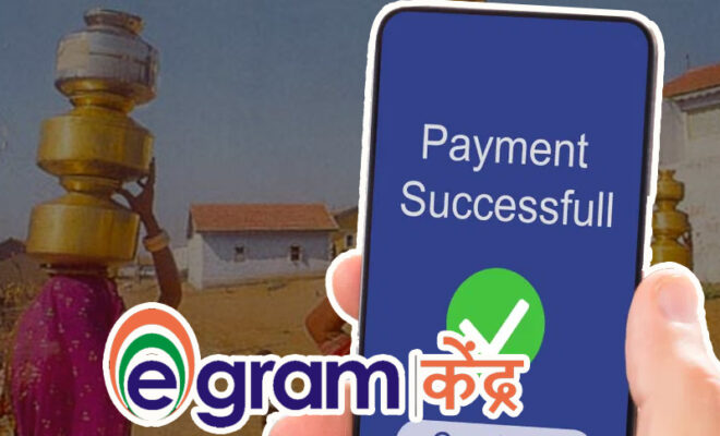 a gujarat village makes 17 5 crore transactions on e gram portal