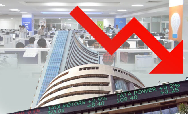 it stocks fall over 3 sensex nifty open 0 8 lower