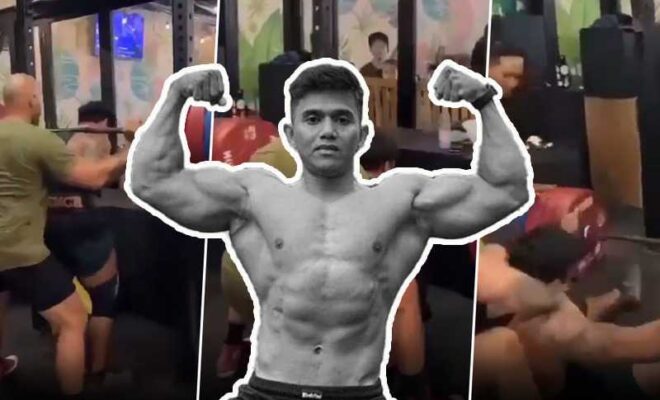 justyn vicky indonesian fitness influencer gets killed by a gym equipment