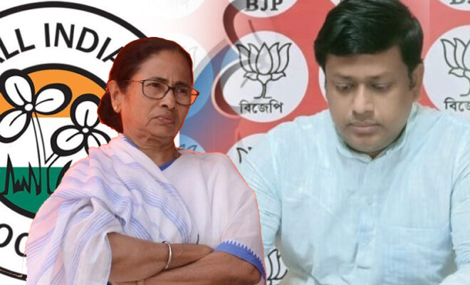 mamata government will fall anytime say bjp tmc hits back