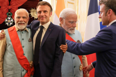 pm modi receives frances highest award the legion of honour