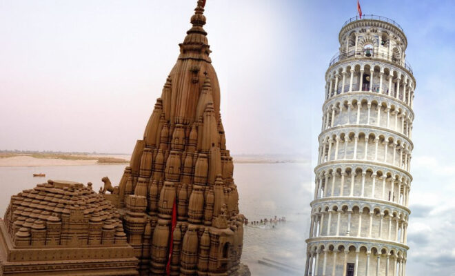 ratneshwar mahadev temple leans more than italys leaning tower of pisa