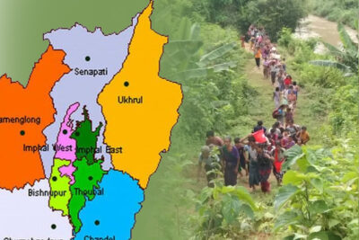 why did 700 refugees from myanmar enter manipur illegally