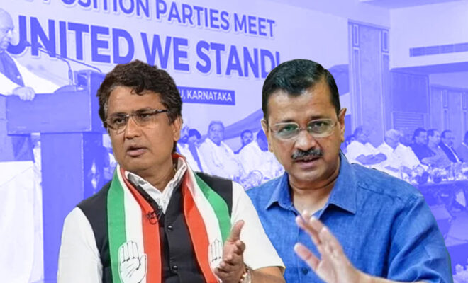 aap threatens to quit ‘i.n.d.i.a’ as congress to fight all ls seats in delhi