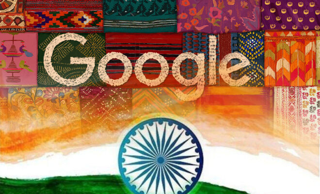 google doodle celebrates 77th i day by honoring india’s rich textile legacy