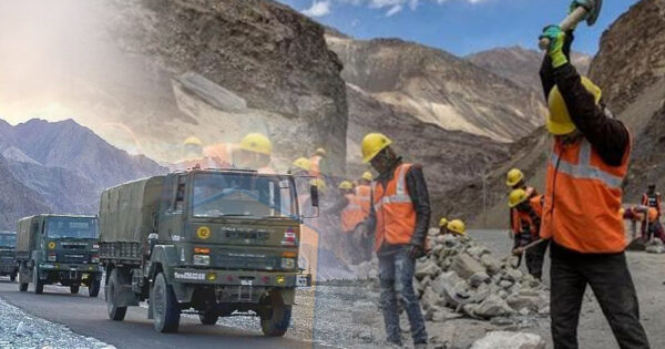 india to build world’s highest motorable road near lac, at 19,400 feet