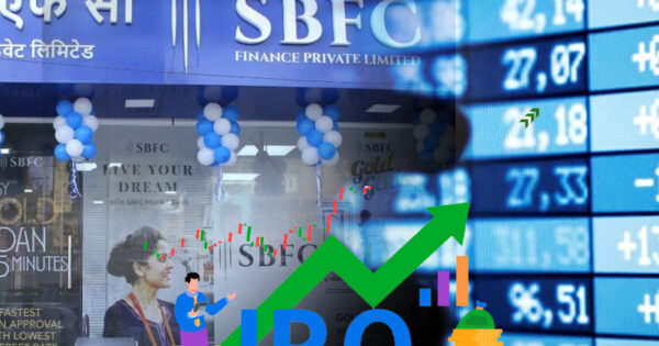 sbfc finance shares rise 44% from ipo price, listed at ₹82 on nse