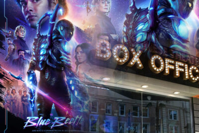 blue beetle takes box office crown with 25 4 million debut