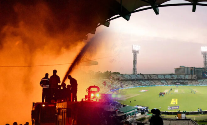 fire-breaks-out-at-eden-gardens-ahead-of-world-cup-2023