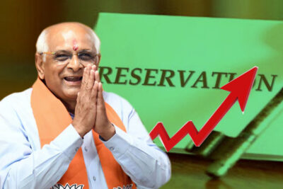 gujarat government raises obc reservation from 10 to 27