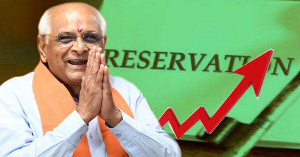 gujarat government raises obc reservation from 10 to 27