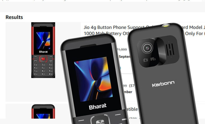jiobharat 4g keypad phone listed on amazon at just 999