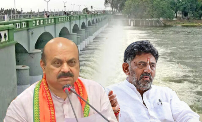karnataka opposition accuses congress of betrayal over cauvery water release to tamil nadu