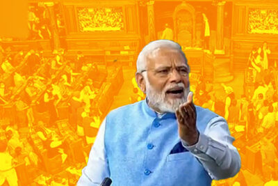 pm modi to address lok sabha today at 4 pm to counter opposition