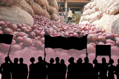 protests erupt as bjp ally joins maharashtra farmers against onion export duty